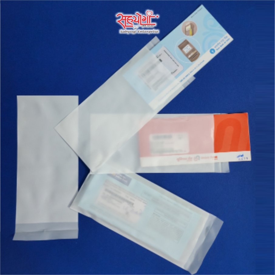 Medical Record Cover Milky Plain White, Size 4.5"x9.5" - Image 5
