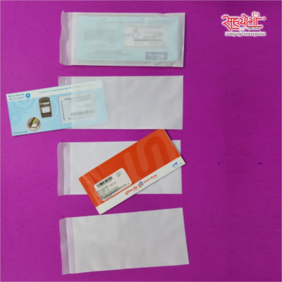 Medical Record Cover Milky Plain White, Size 4.5"x9.5" - Image 6