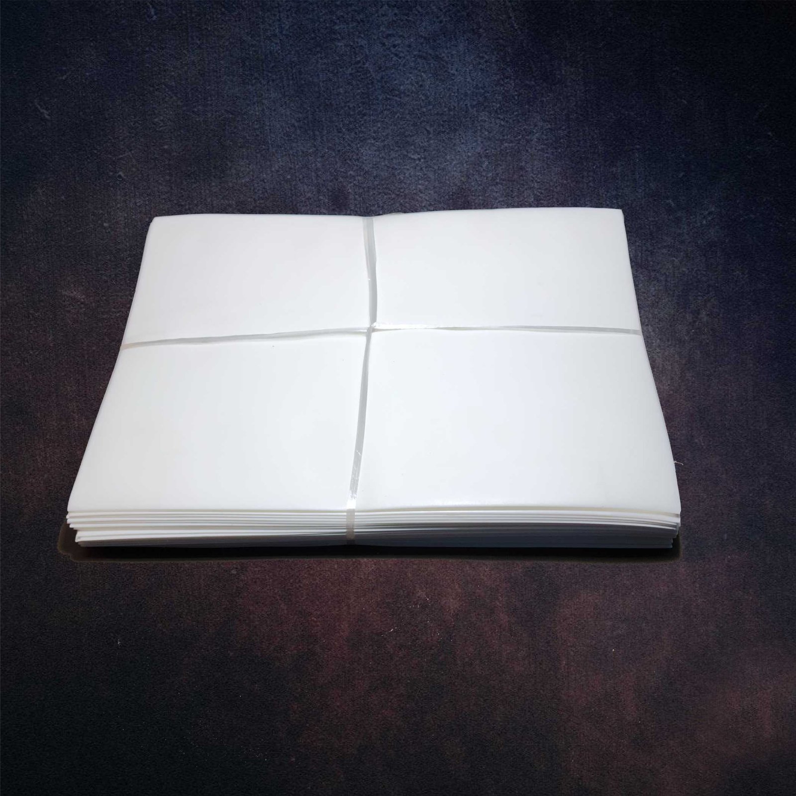 Plastic File with Clip and Pocket Milky White, Size 9"x12" - Image 7